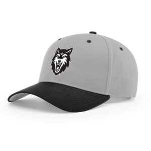 Wolf Snapback Grayscale Hat