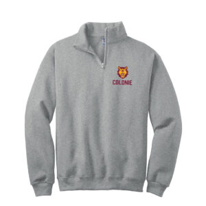Colonie Embroidered 1/4 Zip Sweatshirt