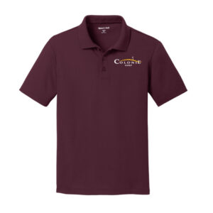 SportTek Youth Colonie RacerMesh Polo