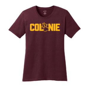 Women's Colonie Elementary Paw Tee